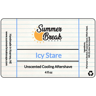 Summer Break Soaps Icy Stare After Shave Splash 4 Oz