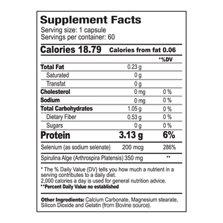 Selenium & Spirulina