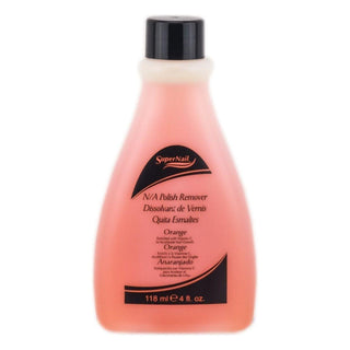 Supernail Professional Polish Remover Enriched with Vitamin C, Orange Scented 4oz