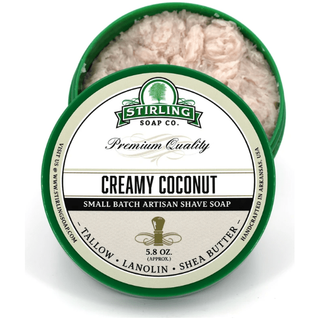 Stirling Soap Co. Creamy Coconut Shaving Collection