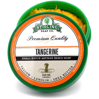 Stirling Soap Co. Tangerine Shaving Collection