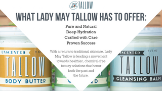 Tallow Skincare Trio - Unscented (9oz)