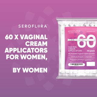 Disposable Vaginal Cream Applicators for Premarin, Estrace & many others (60ct)
