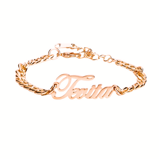Custom Name Cuban Anklet/Bracelet