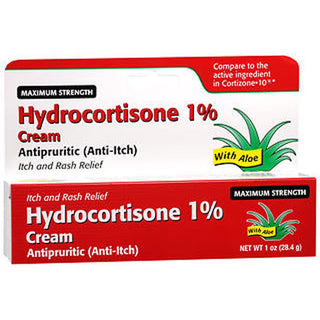 Taro Hydrocortisone 1% Cream Maximum Strength 1 Oz