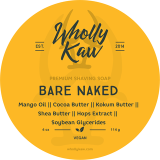 Wholly Kaw Bare Naked Shaving Collection