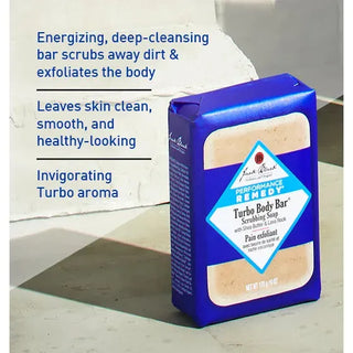 Jack Black Turbo Body Bar Scrubbing Soap 6oz