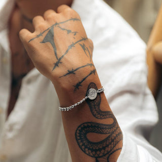 Handwriting/Drawing Chain Bracelet
