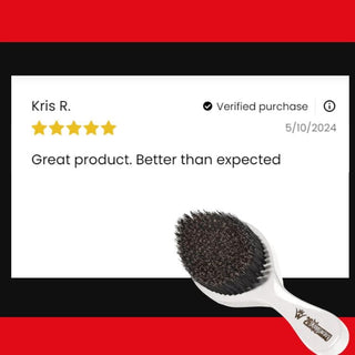 360 Wave Long Handle Curved Brush Premium Quality [All Variants]