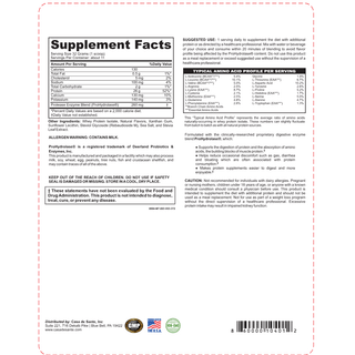 Elemental Whey WPI Protein Powder + Digestive Enzymes (Vanilla) | Low FODMAP & GLP-1 Gut-Gentle Muscle Support