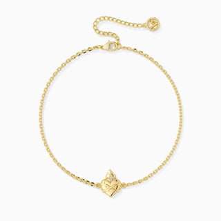 Sacred Heart Flame Bracelet
