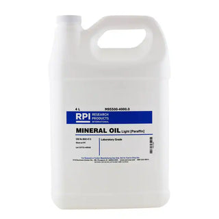 RPI Light Mineral Oil, NF Grade, 4000 mL (4 L)