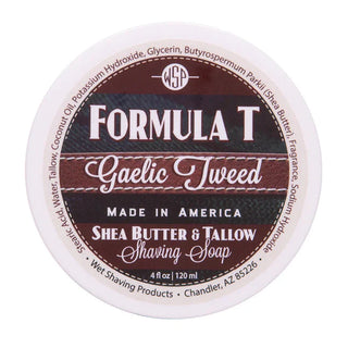 WSP Gaelic Tweed Formula T Tallow Shaving Soap 4oz