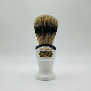 Simpson LE Colonel X2L Best Badger Sapphire Candy Shaving Brush