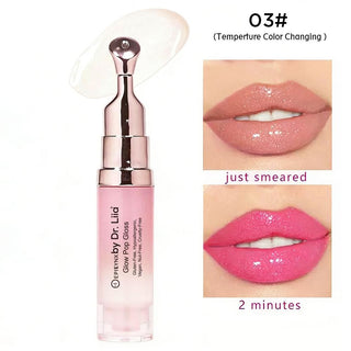 Glow Pop Gloss & Lip Treatment – Radiant Shine & pH Color-Shift