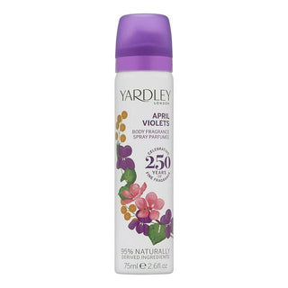 Yardley April Violets Body Spray 2.6 floz