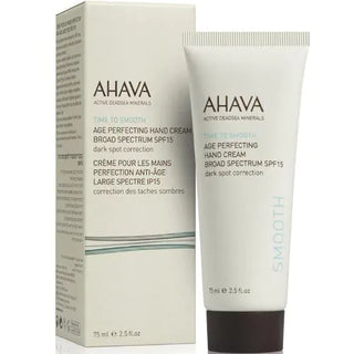 Ahava Time To Smooth Age Perfecting Hand Cream SPF15 0.68 Oz