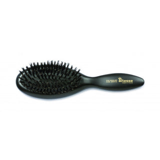 Altesse Hairbrush Boar Bristle Extra Hard Small Model Black Ref: 2907