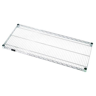24" x 72" Heavy-Duty Stainless Steel Wire Shelves (2-Pack)
