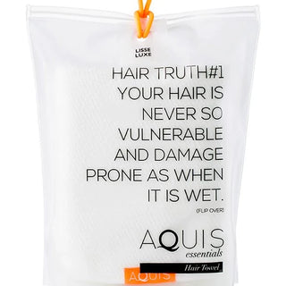 Aquis Pro Professional Hair Drying Towel White