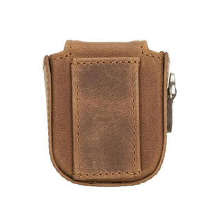 Aurora Luxury Leather AirPods Case with Attached Wrist Strap