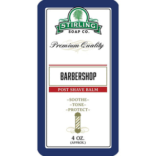 Stirling Soap Co. Barbershop Post Shave Balm 4 Oz