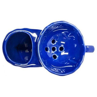 Simpson Traditional Ceramic Blue Shaving Mug