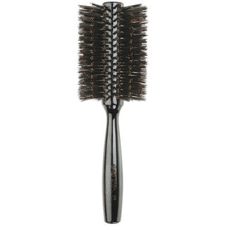 Ariel Italian Black Round Nylon Hair Brush