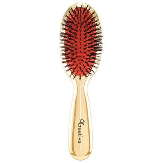 Classic Signature Gold Paddle Boar Bristle Hair Brush