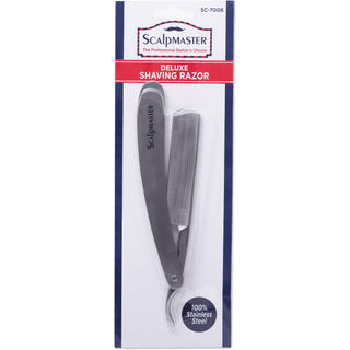 Scalpmaster Deluxe Stainless Steel Shaving Razor SC-7006