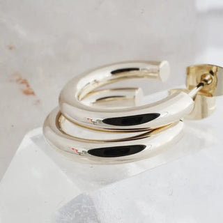 Carolina Thick Hoops (available in 3 sizes)