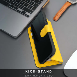 Casper iPhone 16 Wallet Case Leather MagSafe
