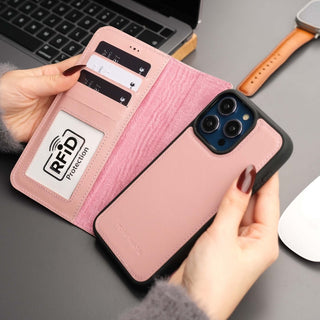 Casper iPhone 16 Wallet Case Leather MagSafe