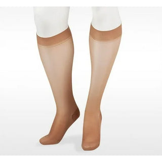 Juzo Attractive Sheer Knee Highs Beige S