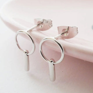 Charlie Link Bar Earrings