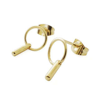 Charlie Link Bar Earrings
