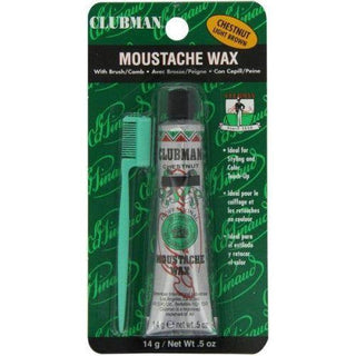 Clubman Pinaud Chestnut Moustache Wax 14g