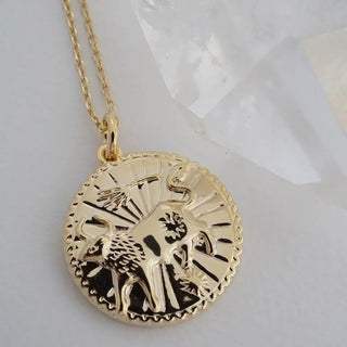 Chinese Zodiac Coin Necklace