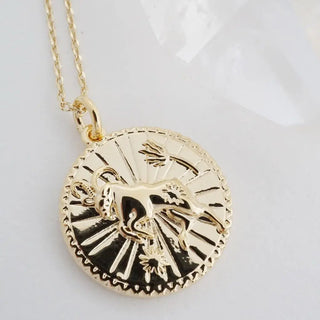 Chinese Zodiac Coin Necklace