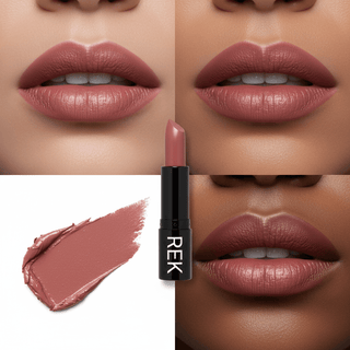 Chloe (Shade Name) Luxury Matte Lipstick | REK Cosmetics