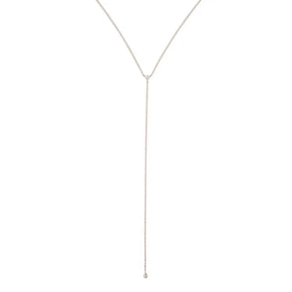 Crystal Lariat Necklace