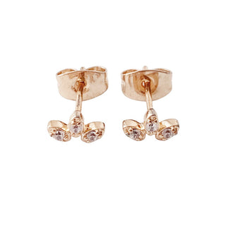 Crystal Lotus Studs