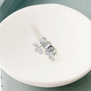 Crystal Lotus Studs