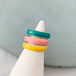 Daphne Bold Enamel Ring