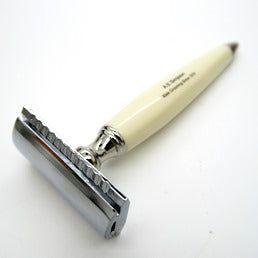 Simpson SR1 Double Edge Safety Razor Faux Ivory