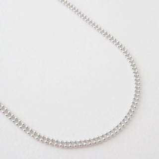 Double Ball Chain Necklace - Final Sale