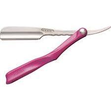 Feather Artist Club Ss Wine Folding Razor + 20 Free Professional Blades