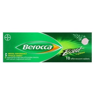 Berocca Boost - 10 Effervescent Tablets Guarana Flavor