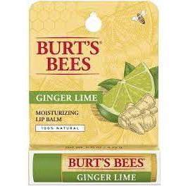 Burts Bees Ginger Lime Moisturizing Lip Balm 0.15oz