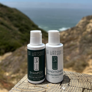 Dr. Watson's Hair Care | Shampoo & Conditioner Sample Pack | The Original | 2 Oz Each